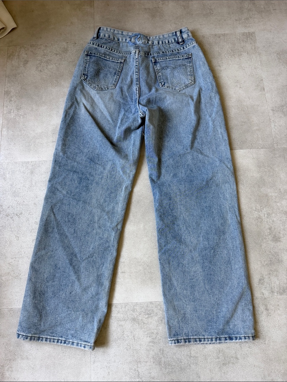 Vintage Light Blue Women’s Boot Cut Jeans - Picture 3 of 3